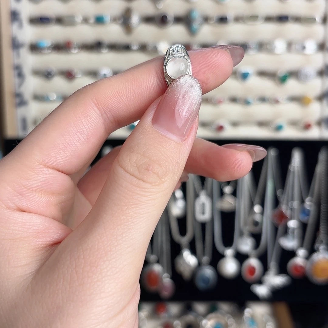 925银925银白戒指