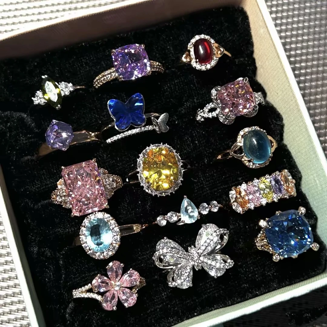 重工合金戒指随机一个