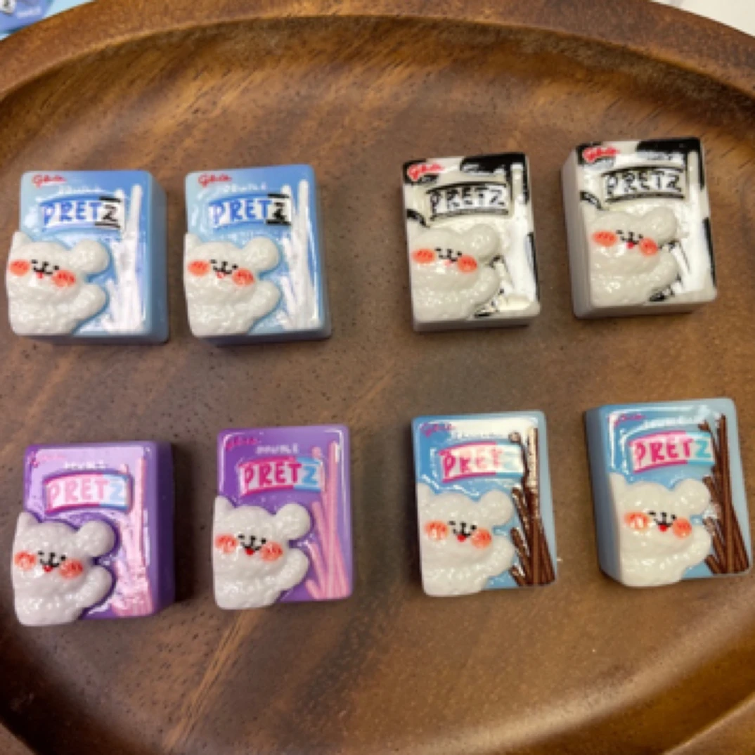 【兰初定制】四色混（全亮）小狗格力高树脂食玩配件玩具