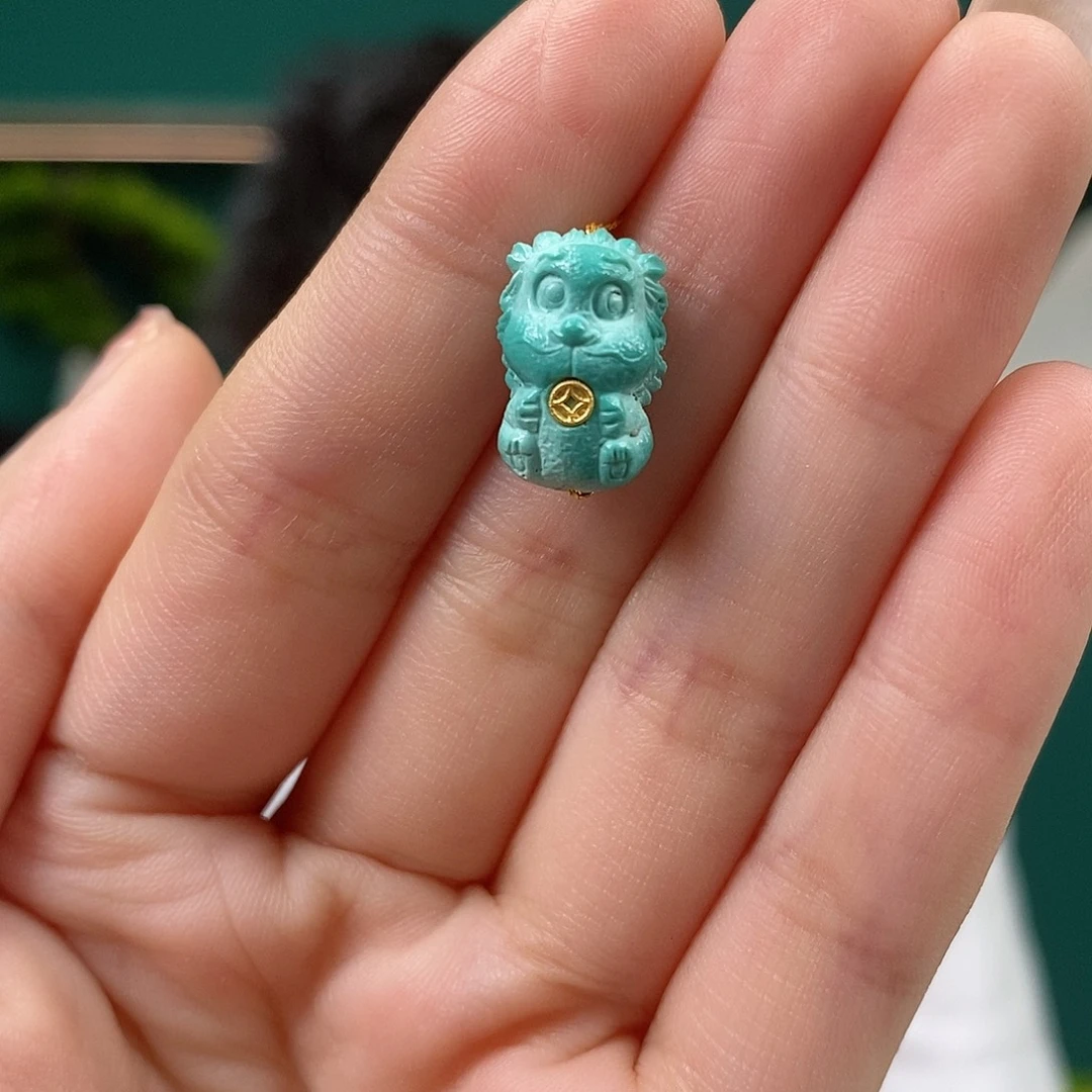未镶嵌绿松石珠宝奇石