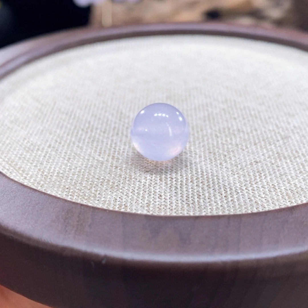 翡翠未镶嵌颈饰冰红粉珠珠