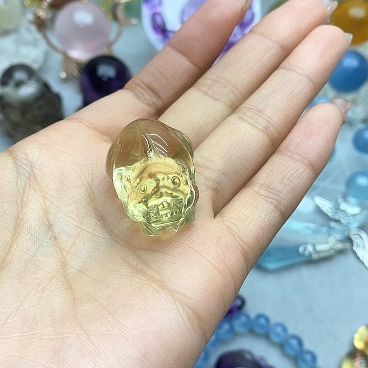 水晶摆件未镶嵌h**o吊坠