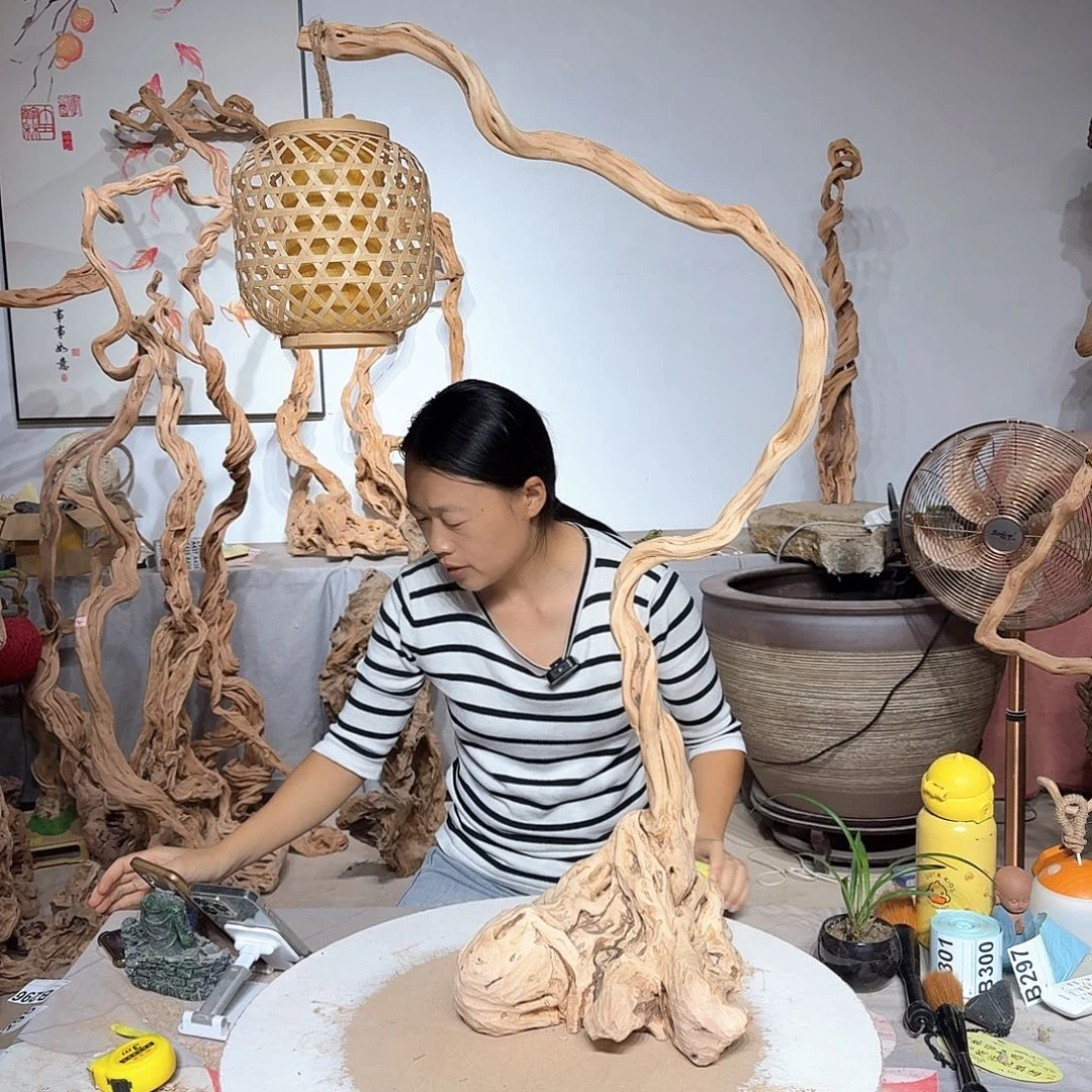 L***可杜鹃根艺术根艺的