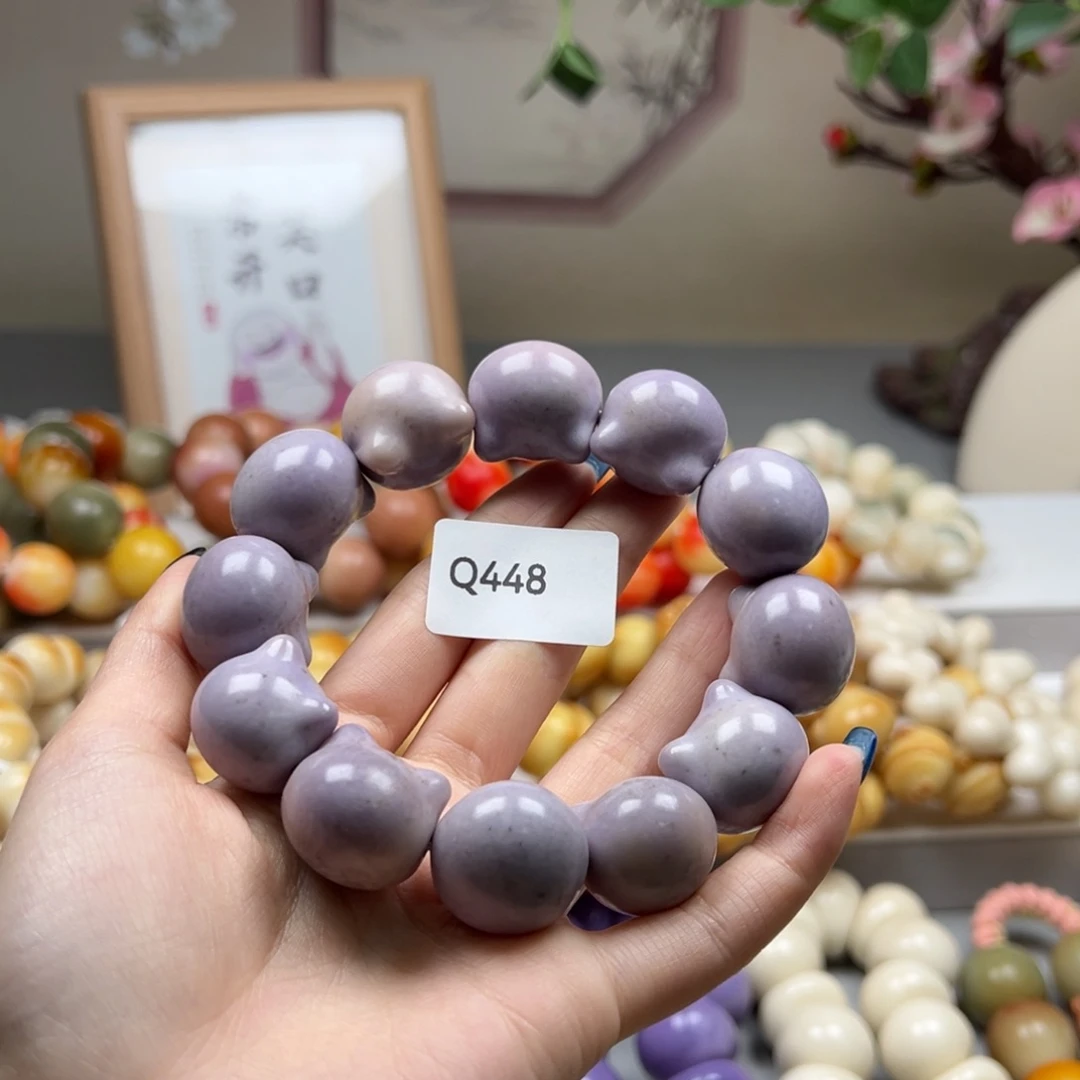 云***月吊坠菩提根/象牙果瑕q448猫头一串21m