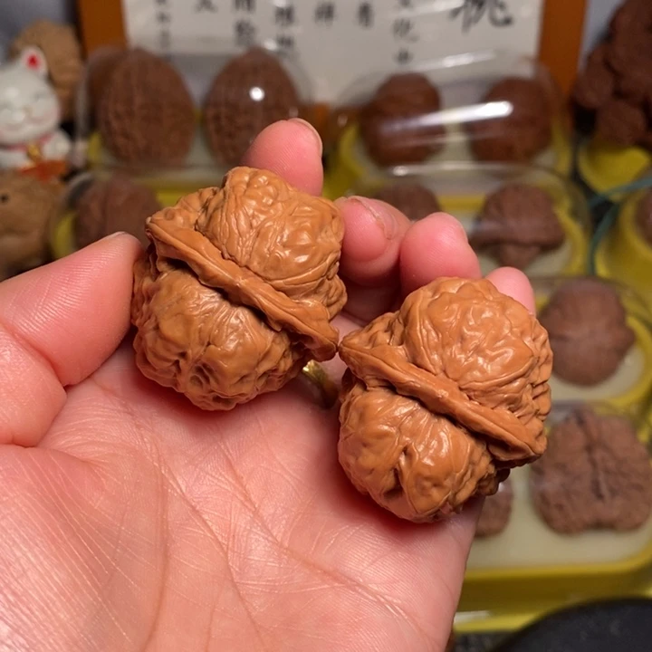 舍***予文玩核桃把件37蛤蟆头