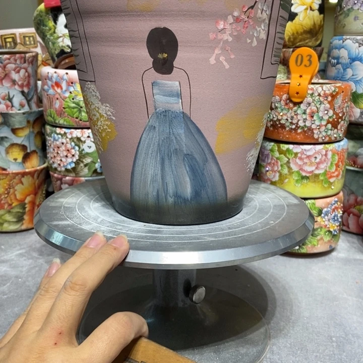 景德镇艺术手绘作品