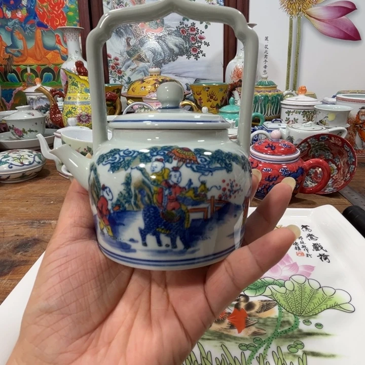 景德镇陶瓷茶具主人杯茶壶