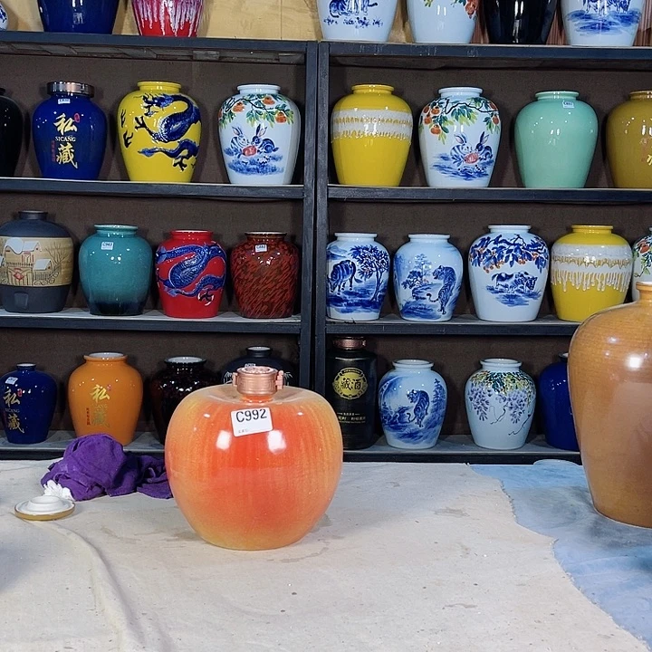 【闪购商品】缸臻**韵992酒坛5斤装的一个次品