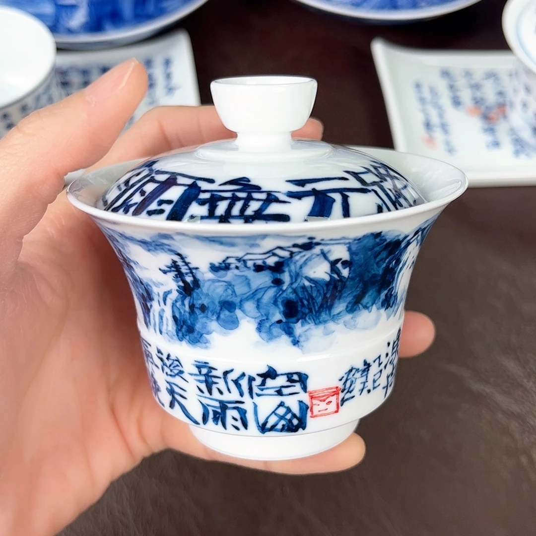 手绘高温瓷器瓷器