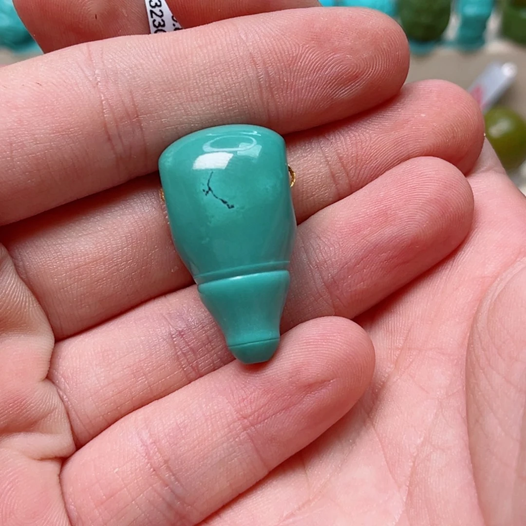 绿松石三通未镶嵌网*