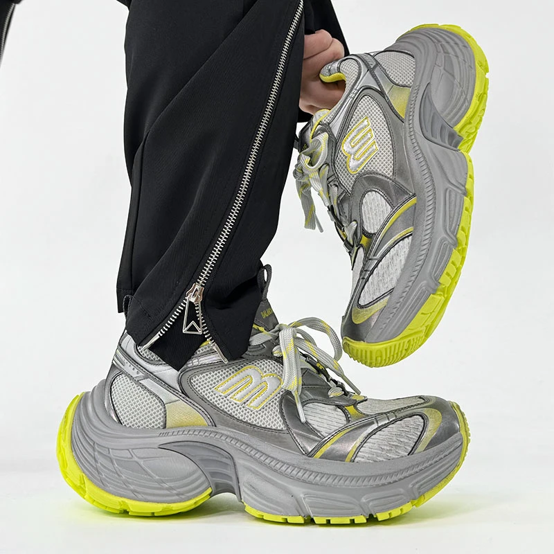 做旧款复古正品巴黎10xl老爹鞋夏季新款透气炸街运动休闲潮男款女