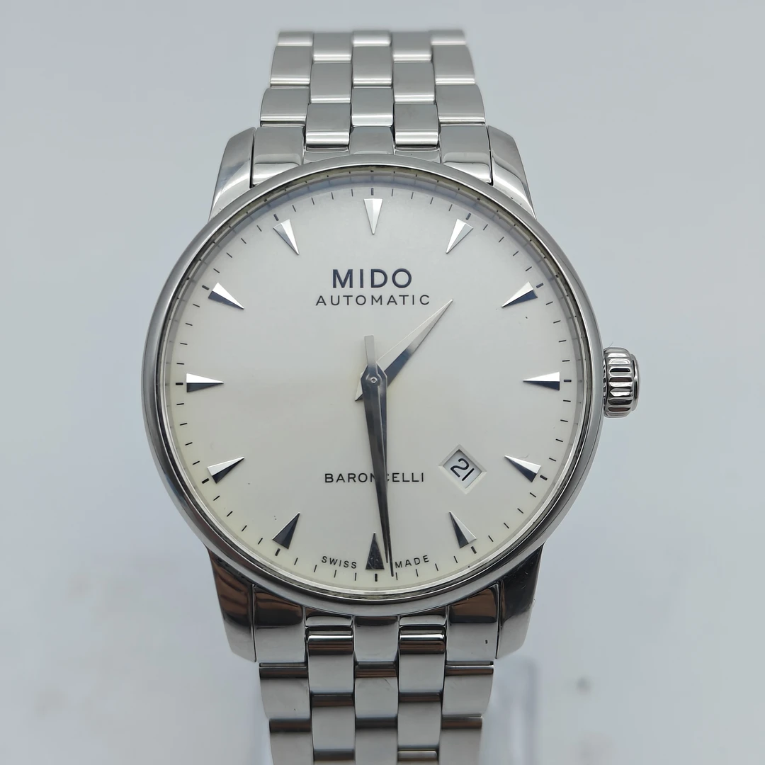 99新 Mido/美度 贝伦赛丽系列/表径38mm/男士腕表