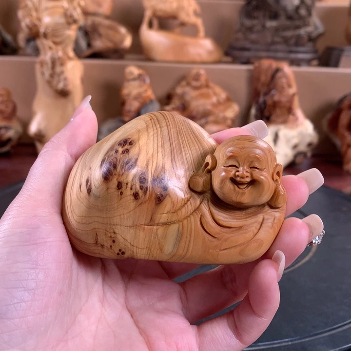 柏木（崖柏）根雕摆件