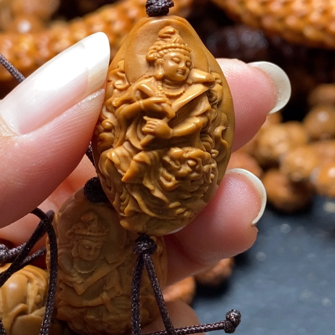 猴头核桃吊坠橄榄