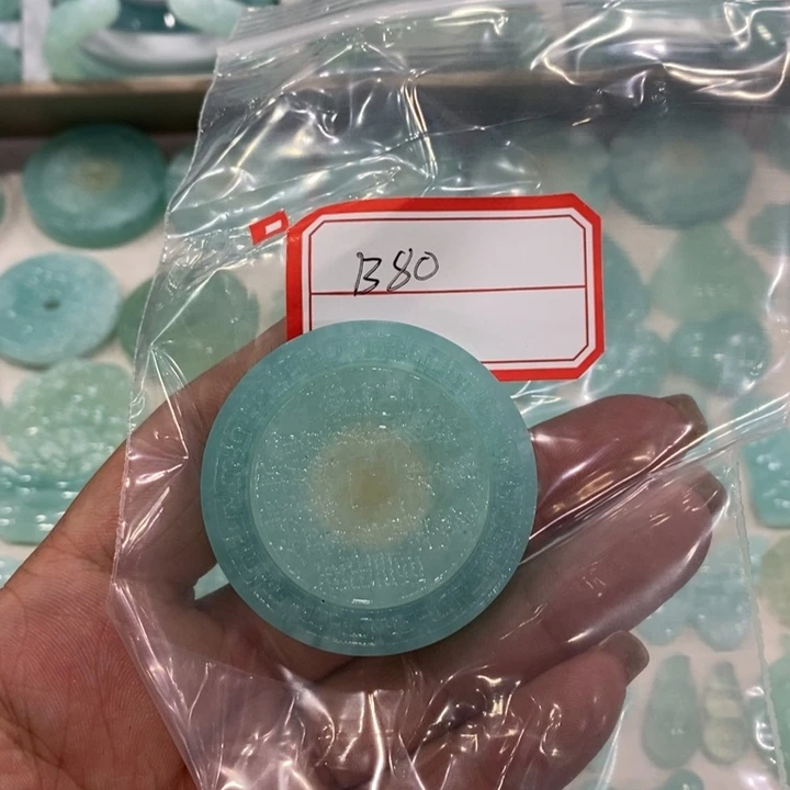 蛇纹石玉未镶嵌颈饰用****4