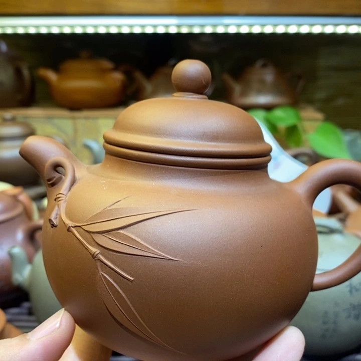 茶壶紫砂微瑕半手工