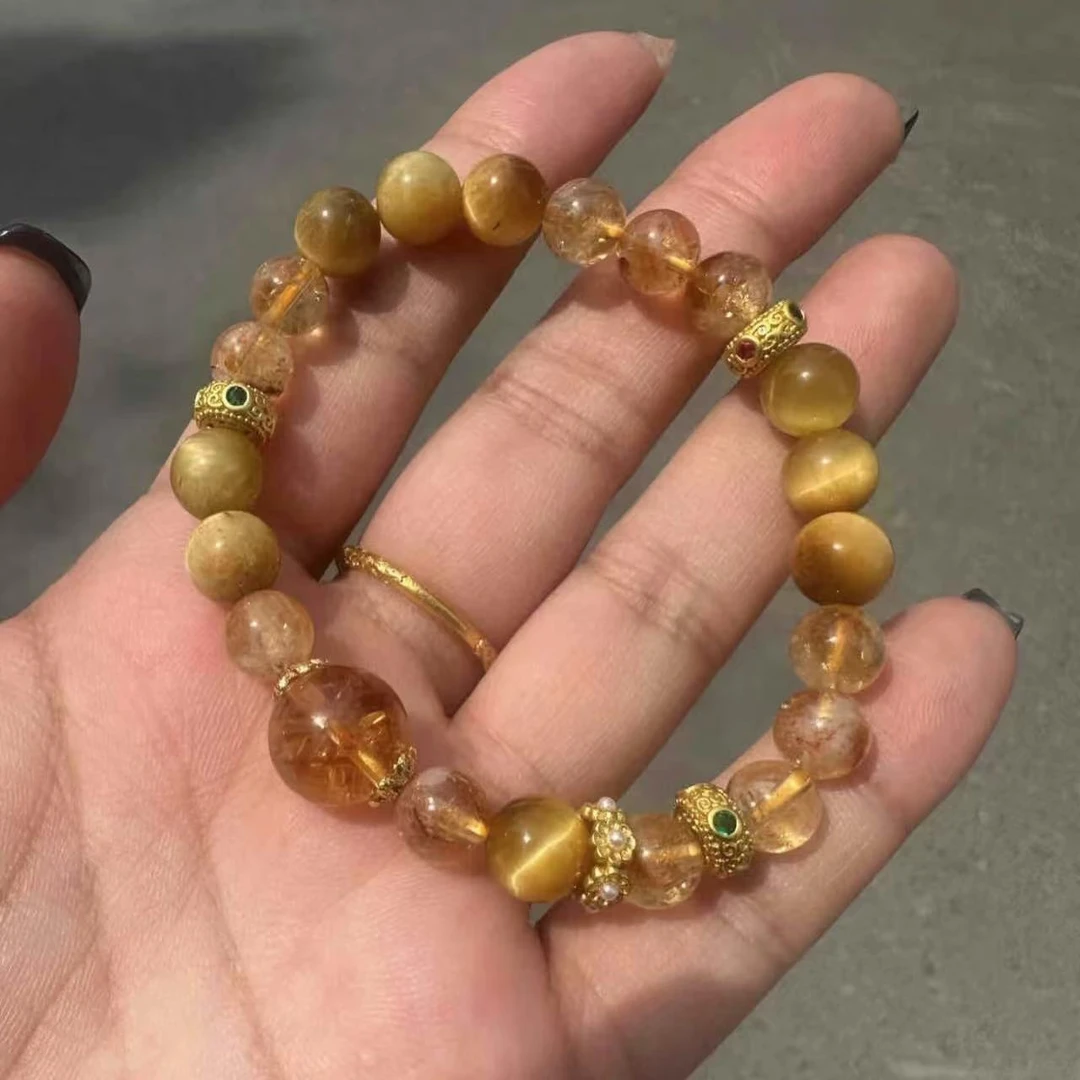 【金珀絮语】NiNiCrystal原创小众气质水晶手串精致百搭时尚