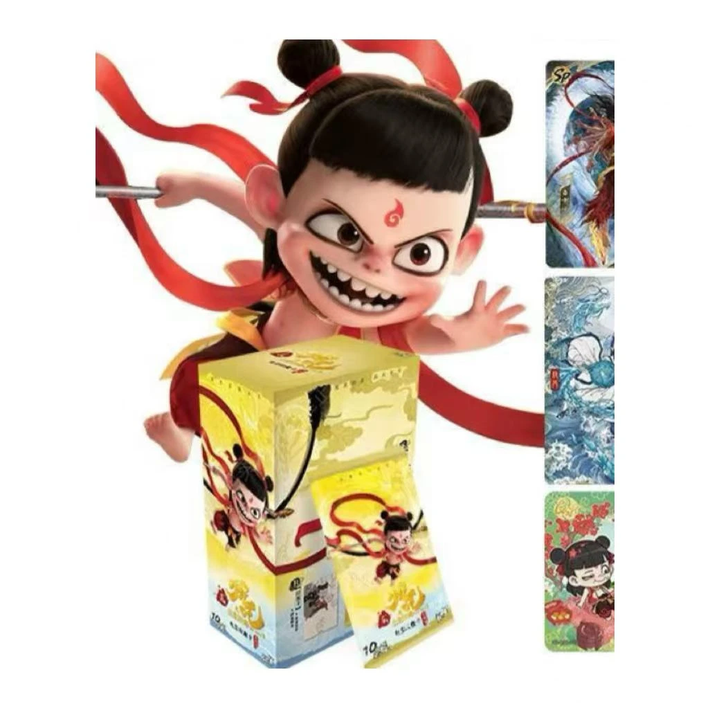 【QDR+3】哪吒之魔童闹海斗天包卡牌盲盒【拆卡】EX版