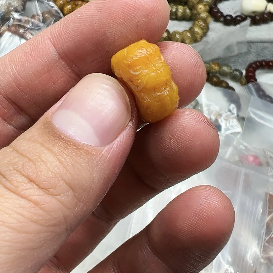 牛骨其他73牛骨龙口配饰一个