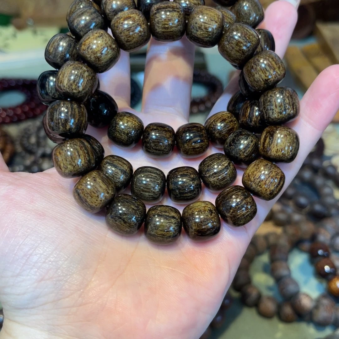 贡木手串/手链1213绿龙二档100