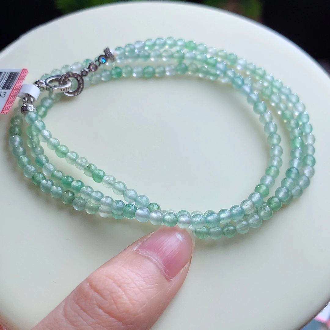 翡翠未镶嵌项链卡3.5