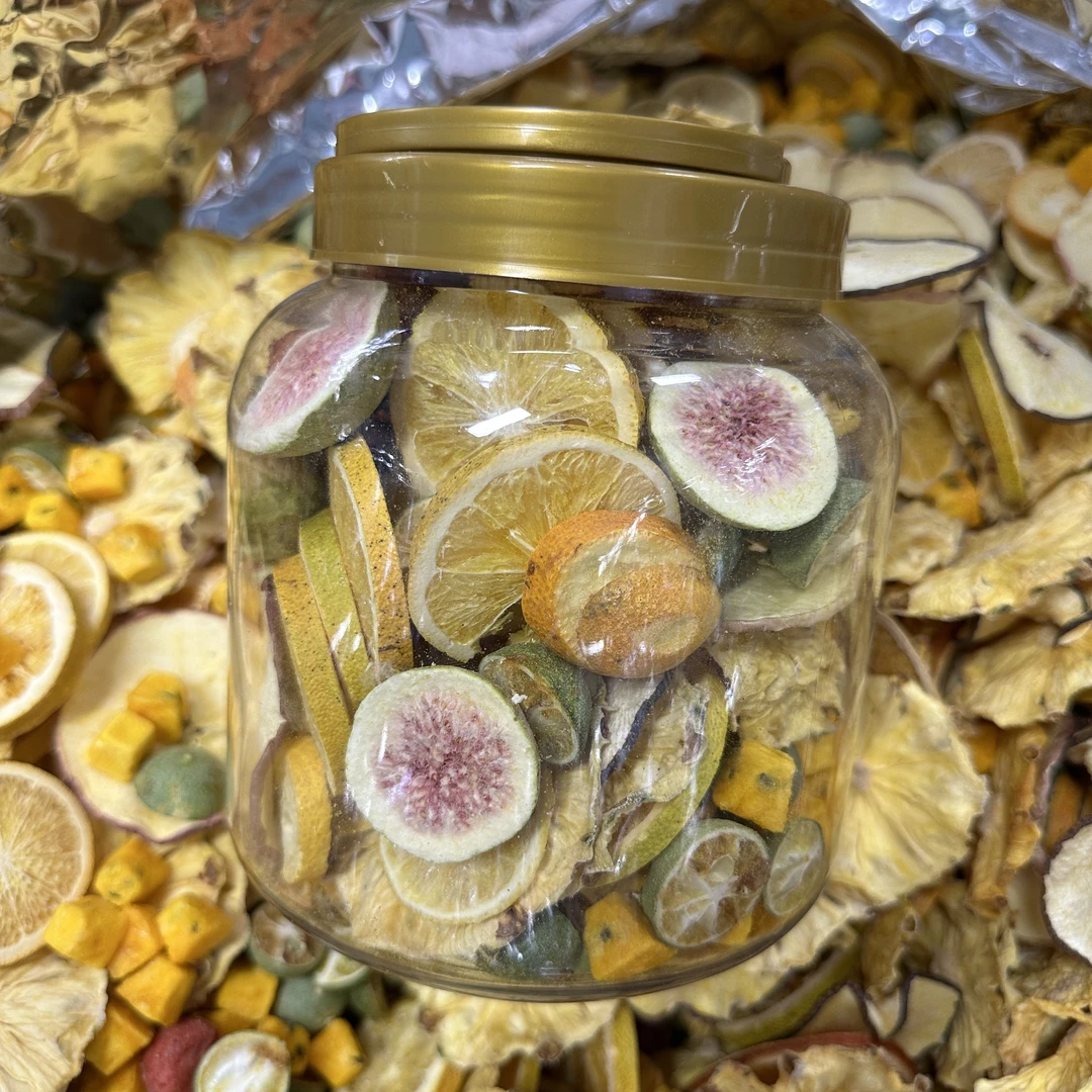 水果茶散装混合花果茶水果花冻干花茶称装夏季饮品500g装大份量
