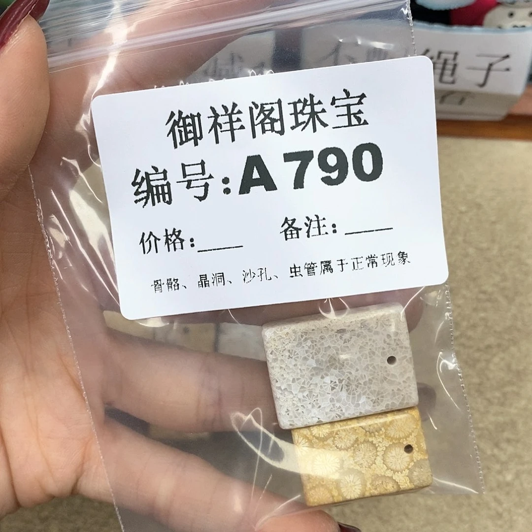 硅化珊瑚（珊瑚玉）A未镶嵌F**d