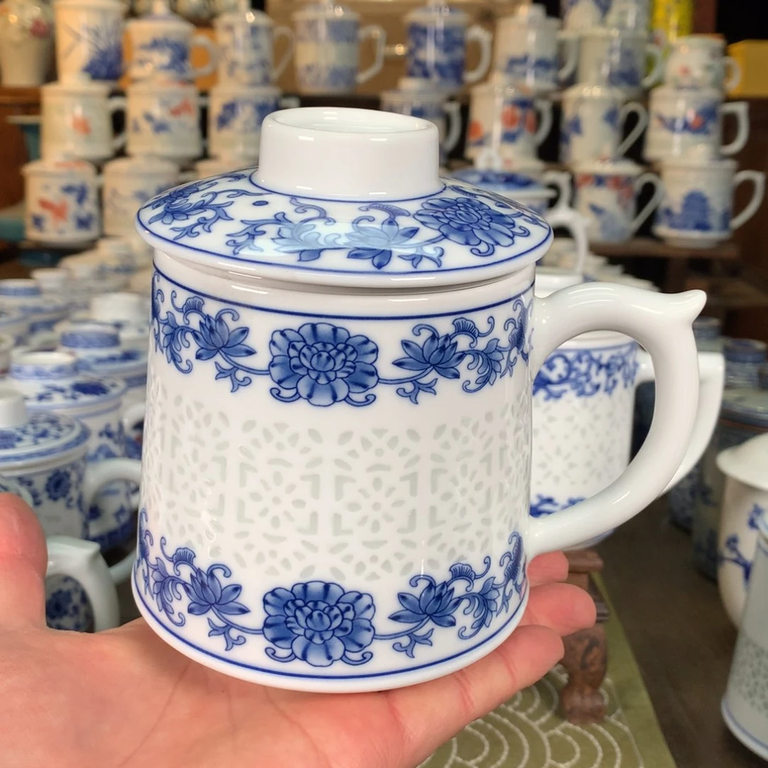 景德镇陶瓷高温办公杯