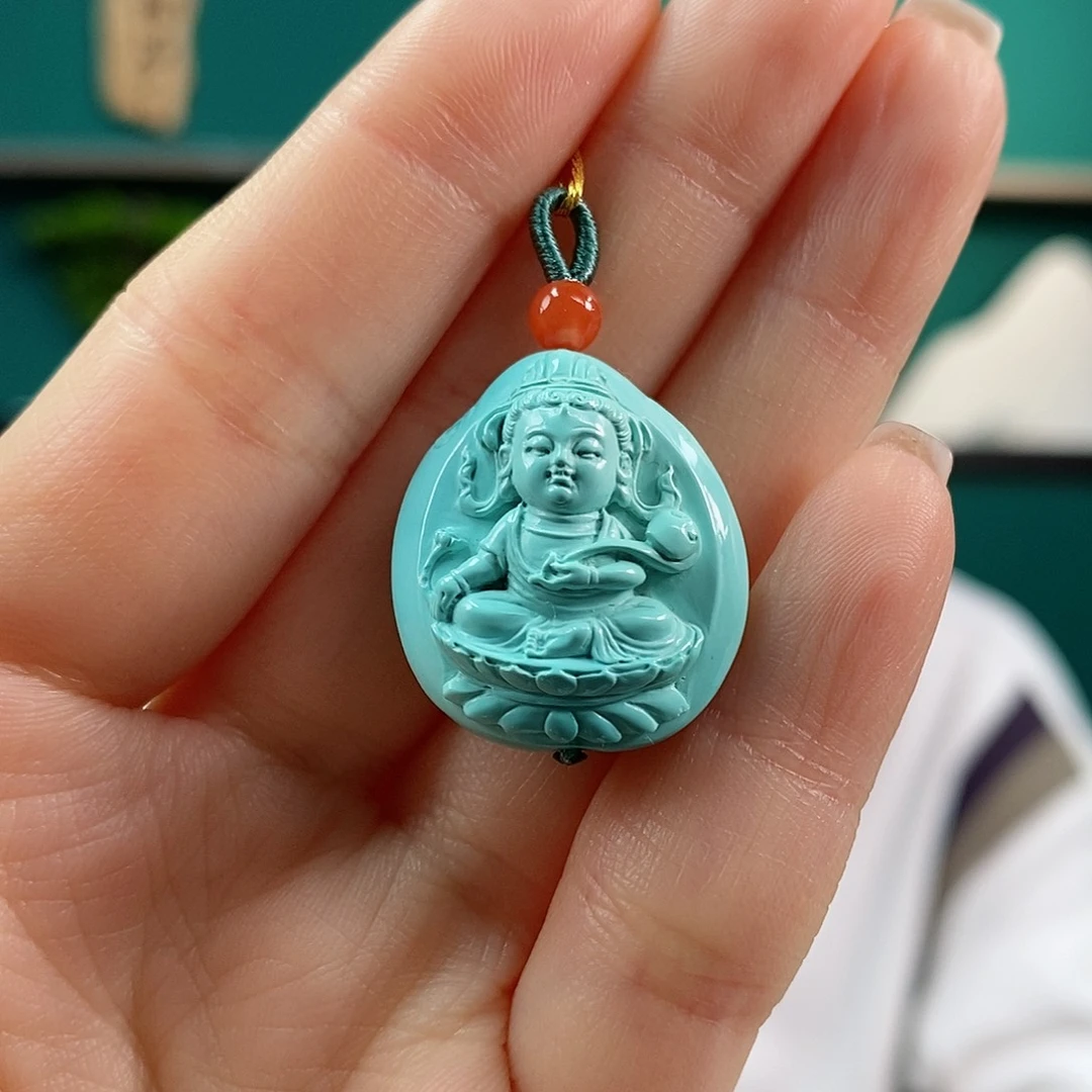 绿松石珠宝奇石未镶嵌