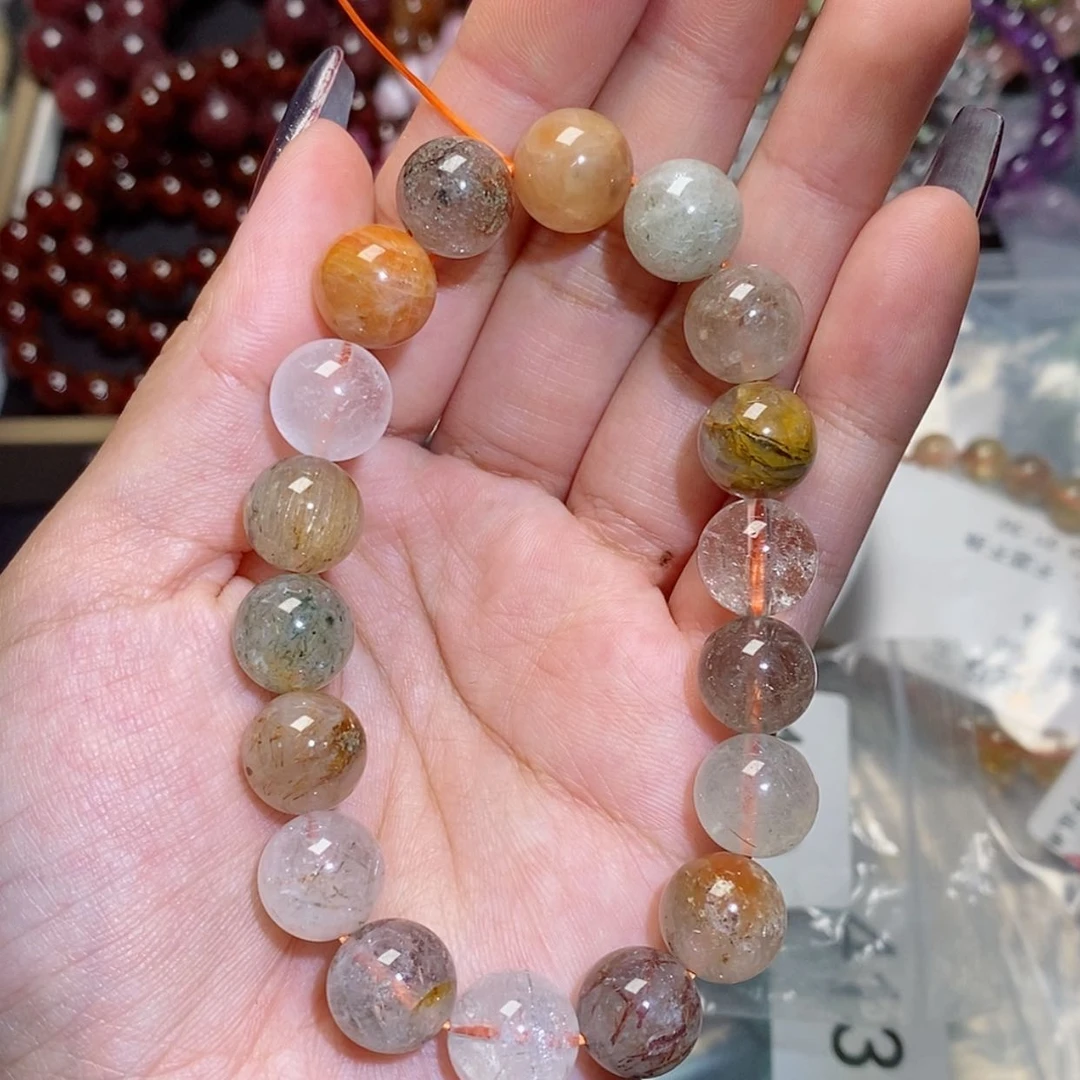 【闪购商品】水晶手串未镶嵌彩发374