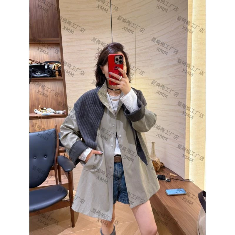 XMM.【披肩皮衣】时尚百搭潮流显瘦洋气韩版宽松休闲大板型MM669181