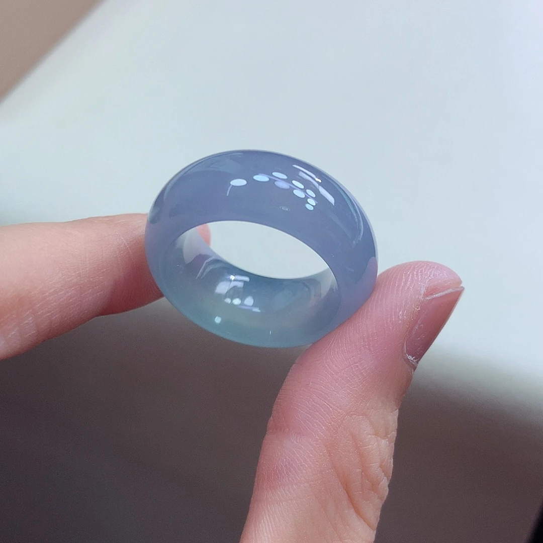 翡翠未镶嵌戒圈19-20号