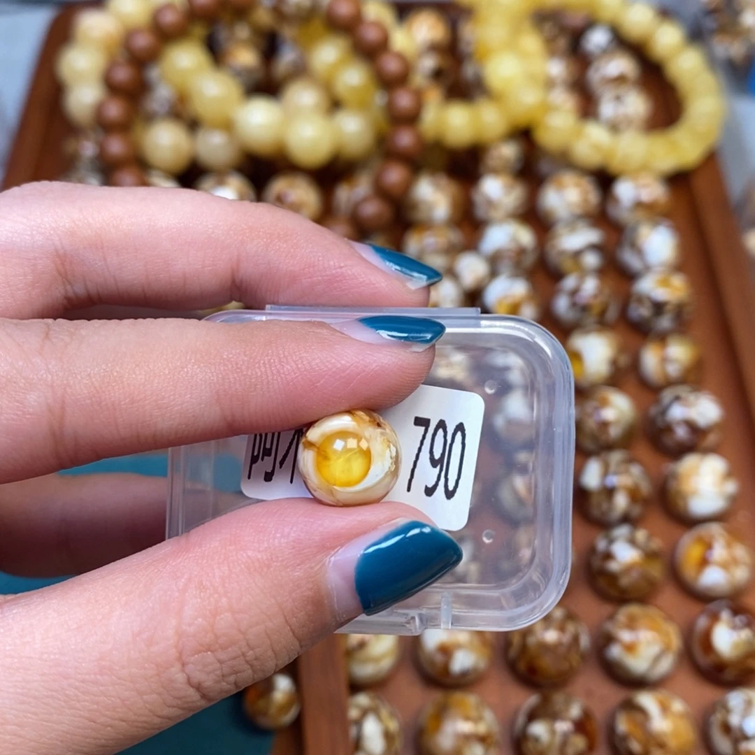 猴头核桃把件沁色圆珠老型790