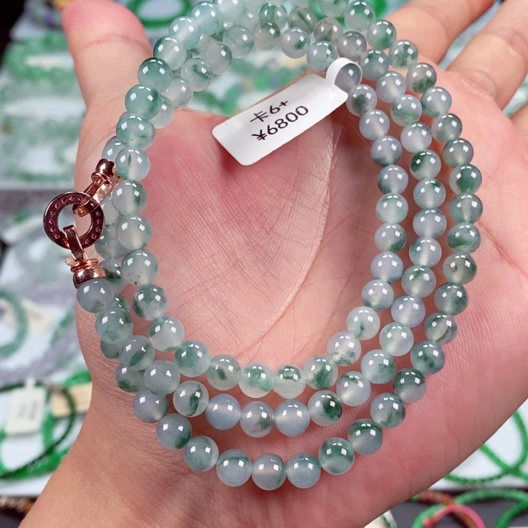 未镶嵌手链翡翠卡6