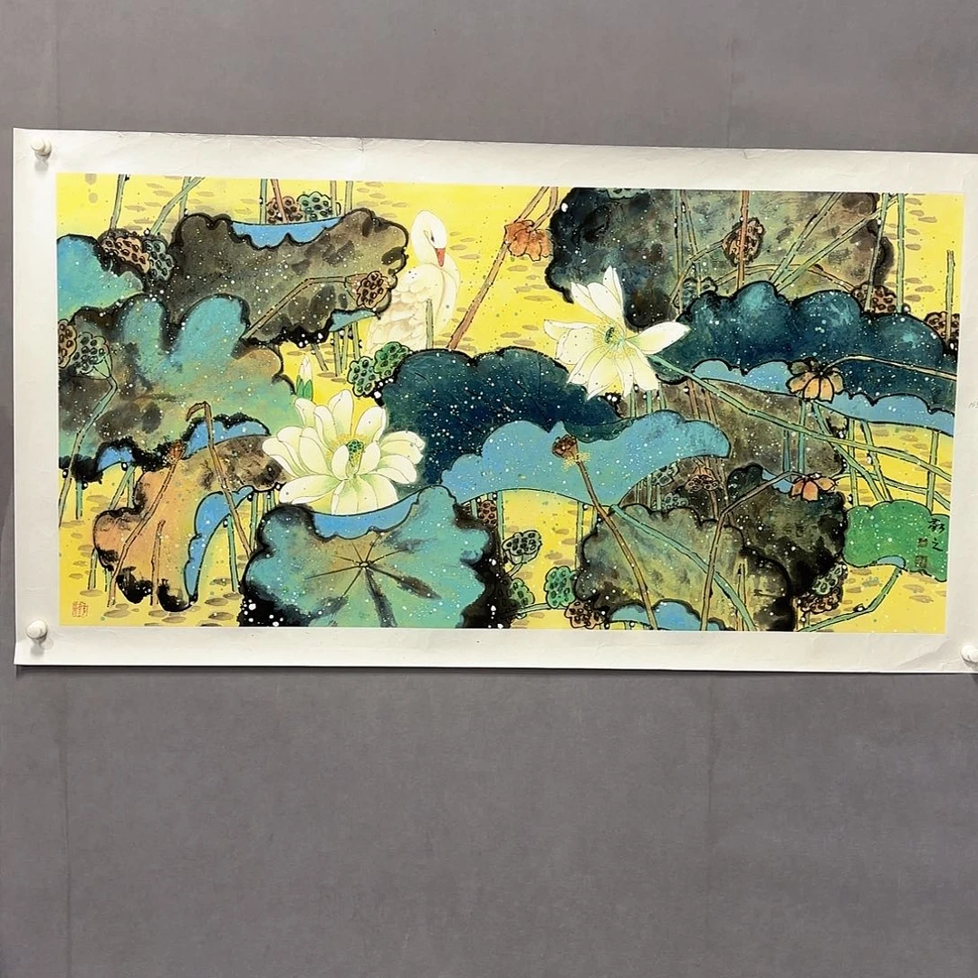 国画国画纯手绘作品请放心去藏