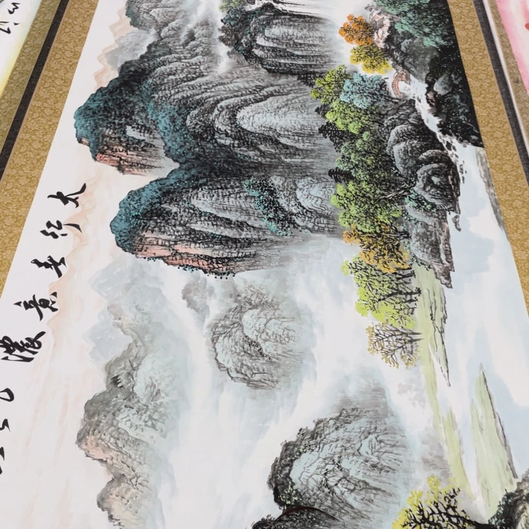 国画老师手笔手绘作品n