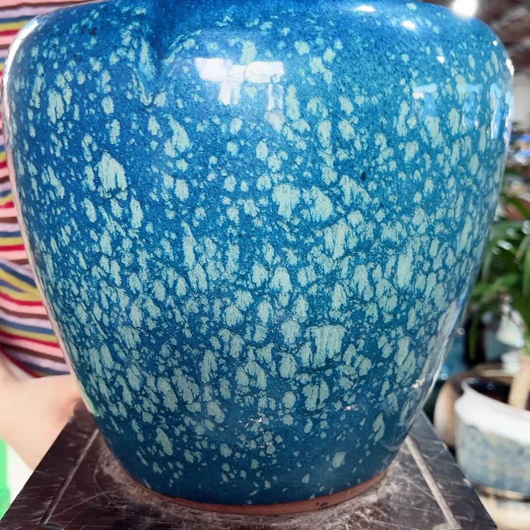 紫砂花盆高31口27.5