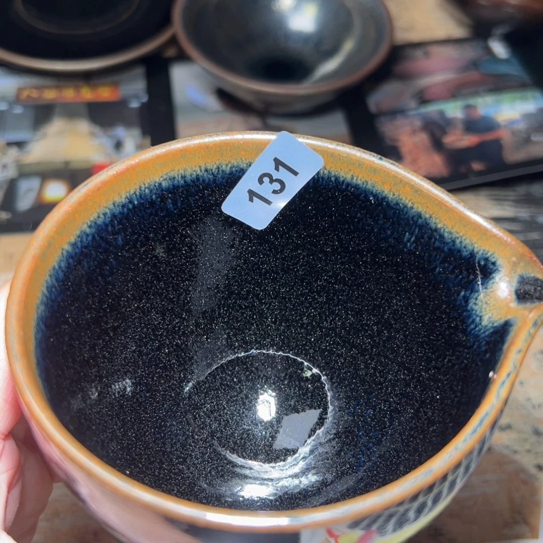 茶盏全手工原矿原釉建盏