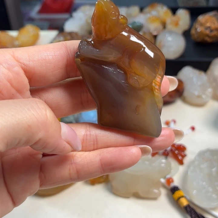 未镶嵌吊坠(不含链)玛瑙/玉髓