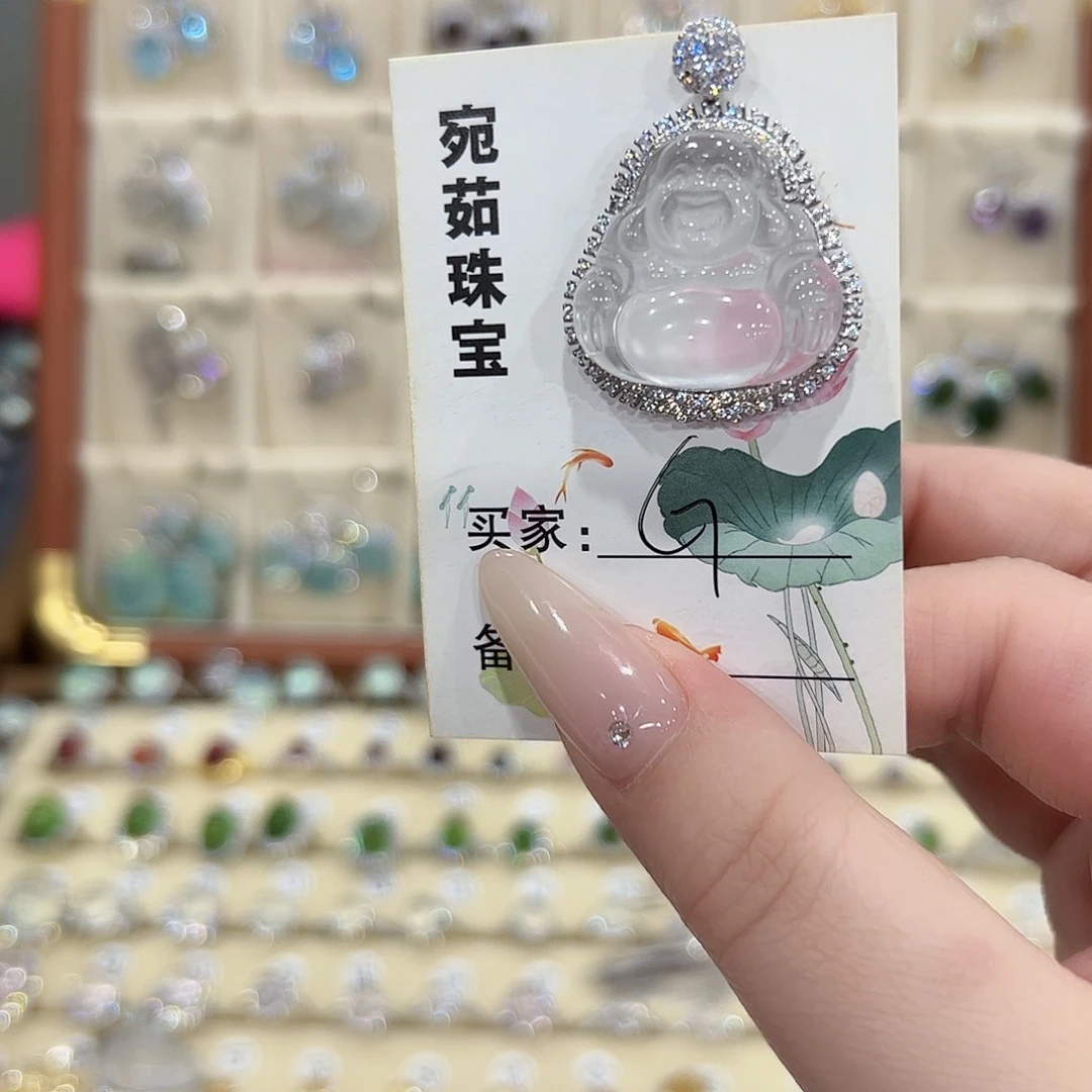 G***蛇纹石玉银S925镶嵌戒指