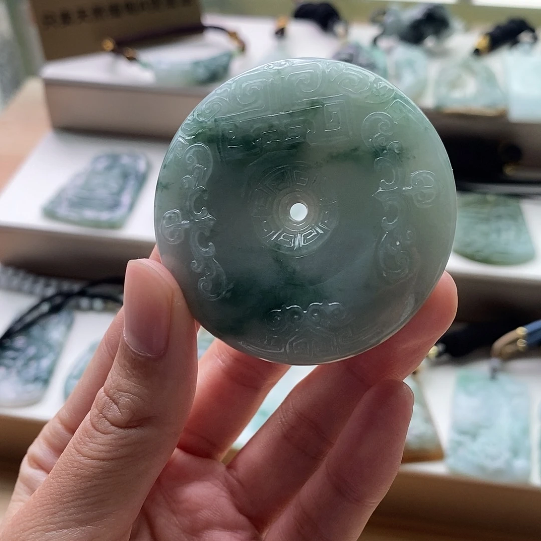 【闪购商品】颈饰未镶嵌翡翠天然缅甸A货翡翠