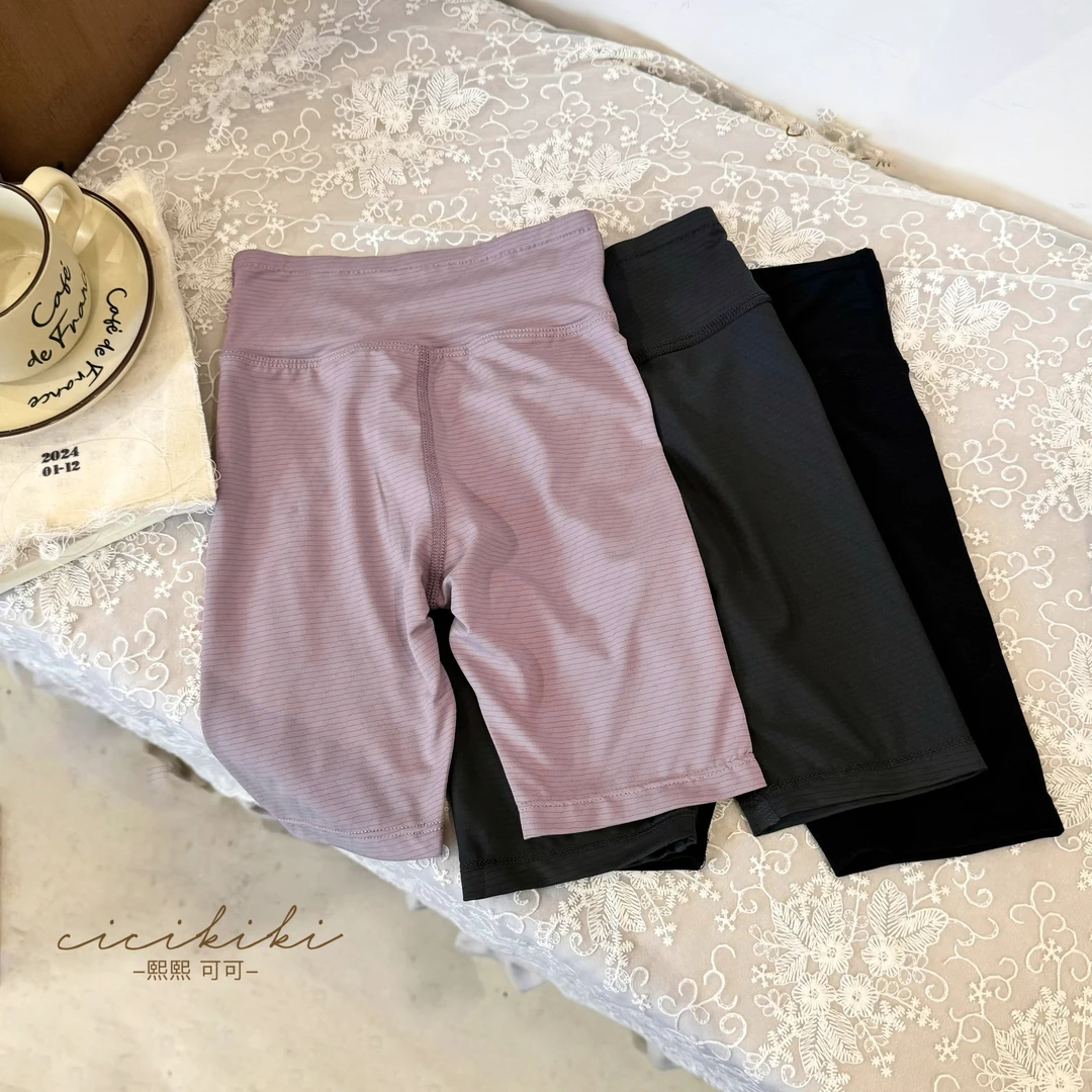【五分骑行裤】2025女童夏款时尚五分打底裤骑行裤 熙熙可可KZ2522