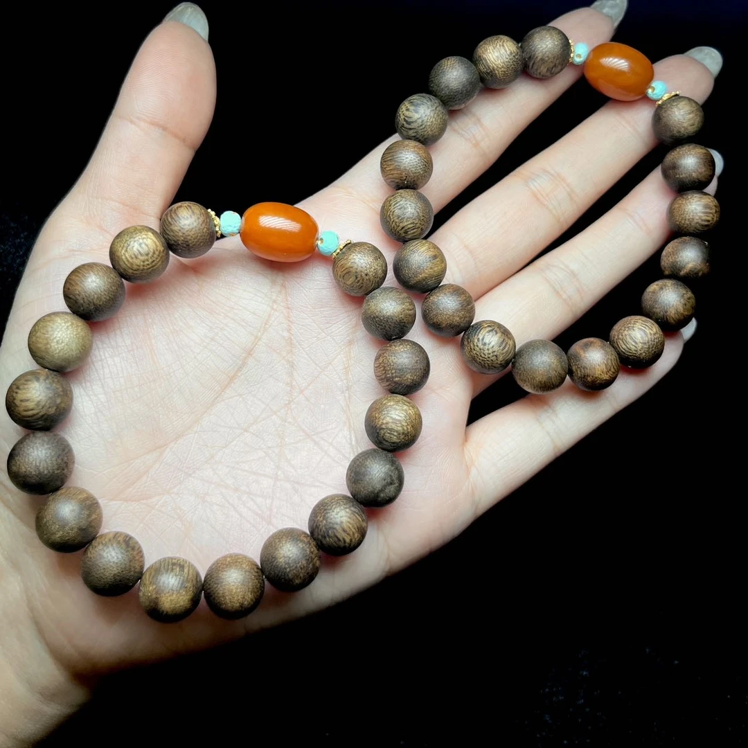 【云上叙】V68139-M-沉香DIY单圈手串-多样性发其一-10mm（甄选）