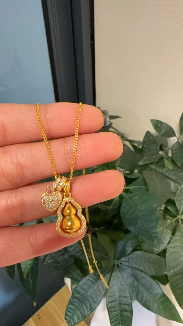 足金999项链  8.66克