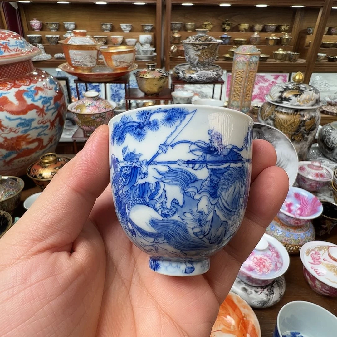 千里走单骑主人杯沈燕鸿老师作品