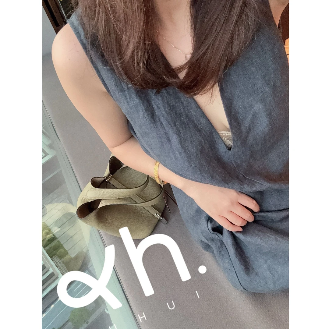 XUHUI-深V领连衣裙56735
