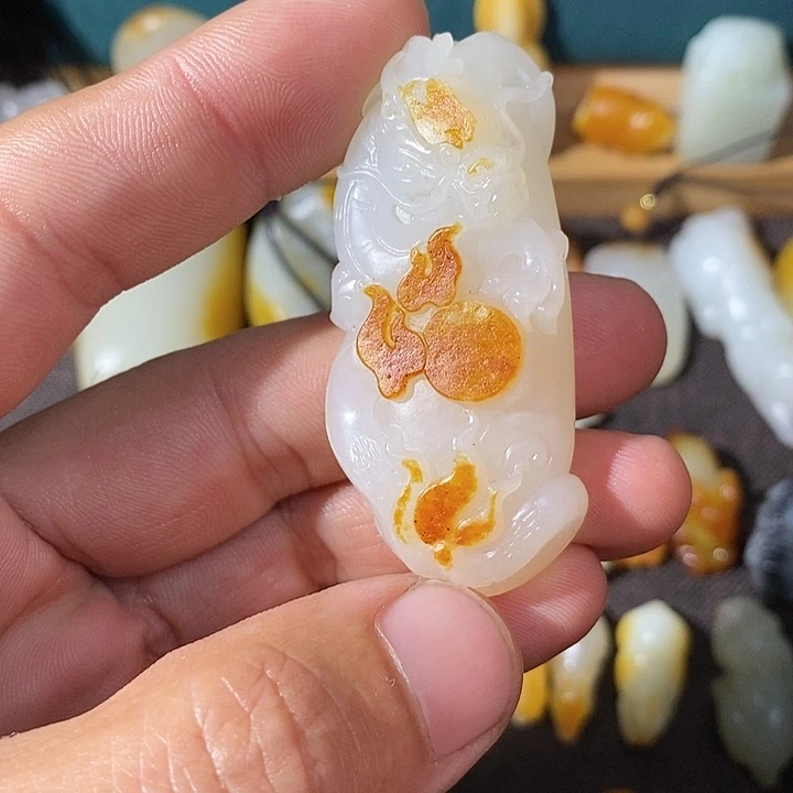 【闪购商品】和田玉挂件未镶嵌?***?