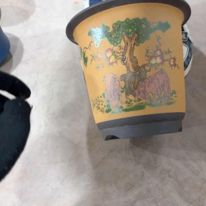 紫砂紫砂花盆口径27/24