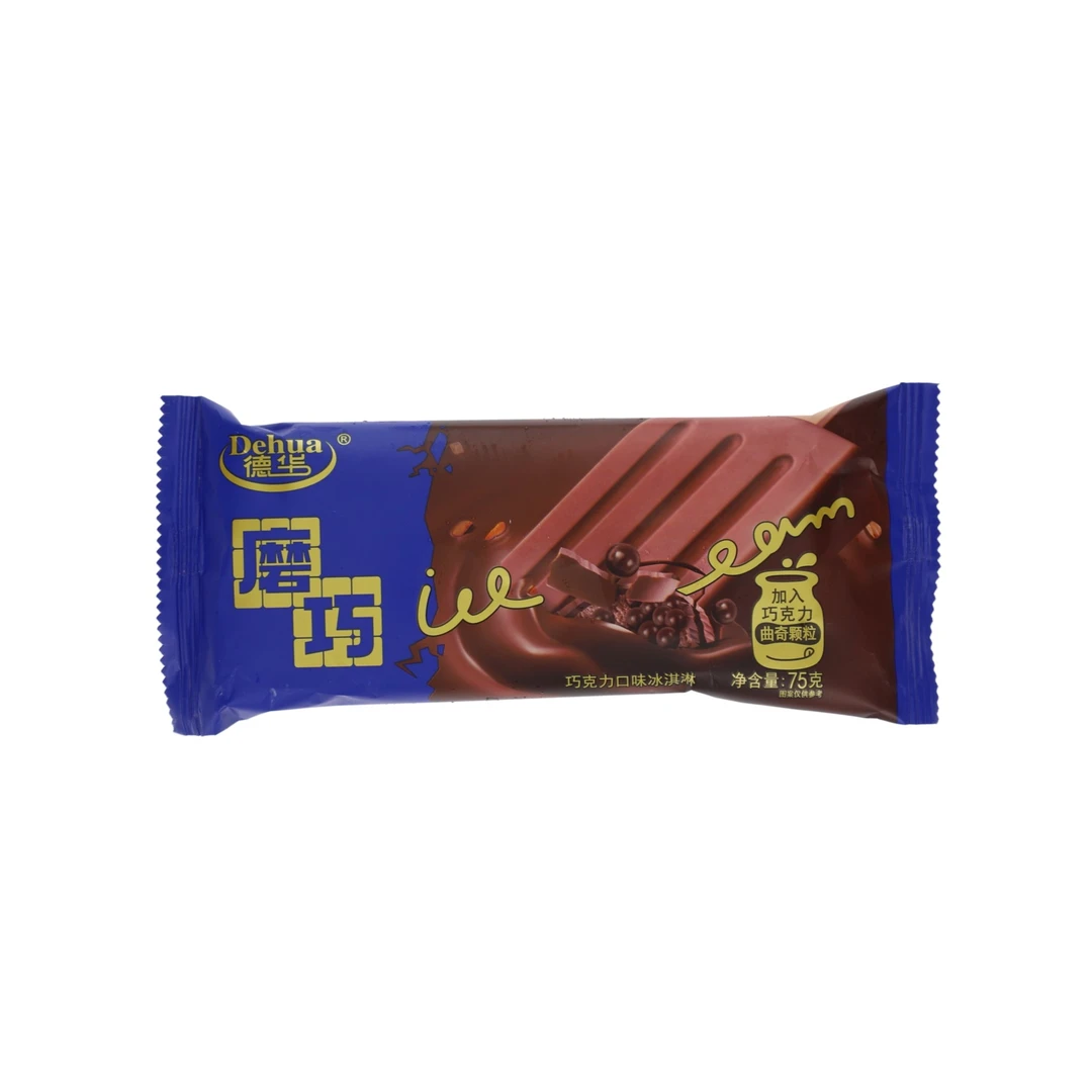 德华磨巧巧克力味冰淇淋75g/支网红雪糕雪糕同城送雪糕同城配