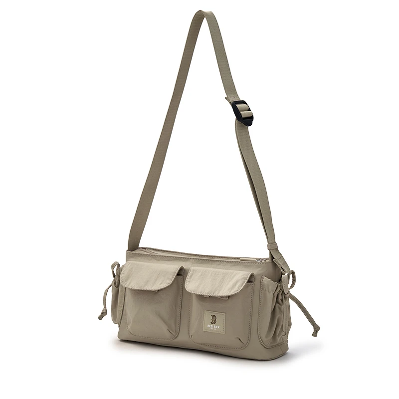 MLB官方 男女复古单肩包多口袋斜挎包25新款 M25NCRB03